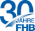 30 Jahre FHB Jubiläumslogo